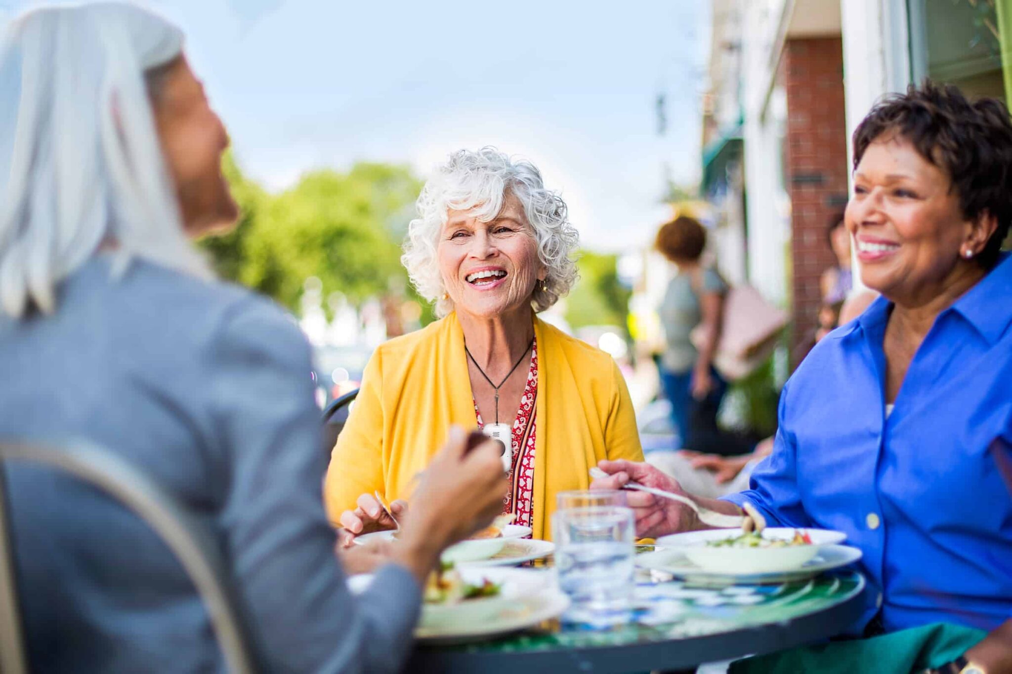 Ladies at lunch